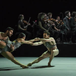 Petros Treklis, Chloe Leong and Todd Sutherland in Variation. Photo: Peter Greig.